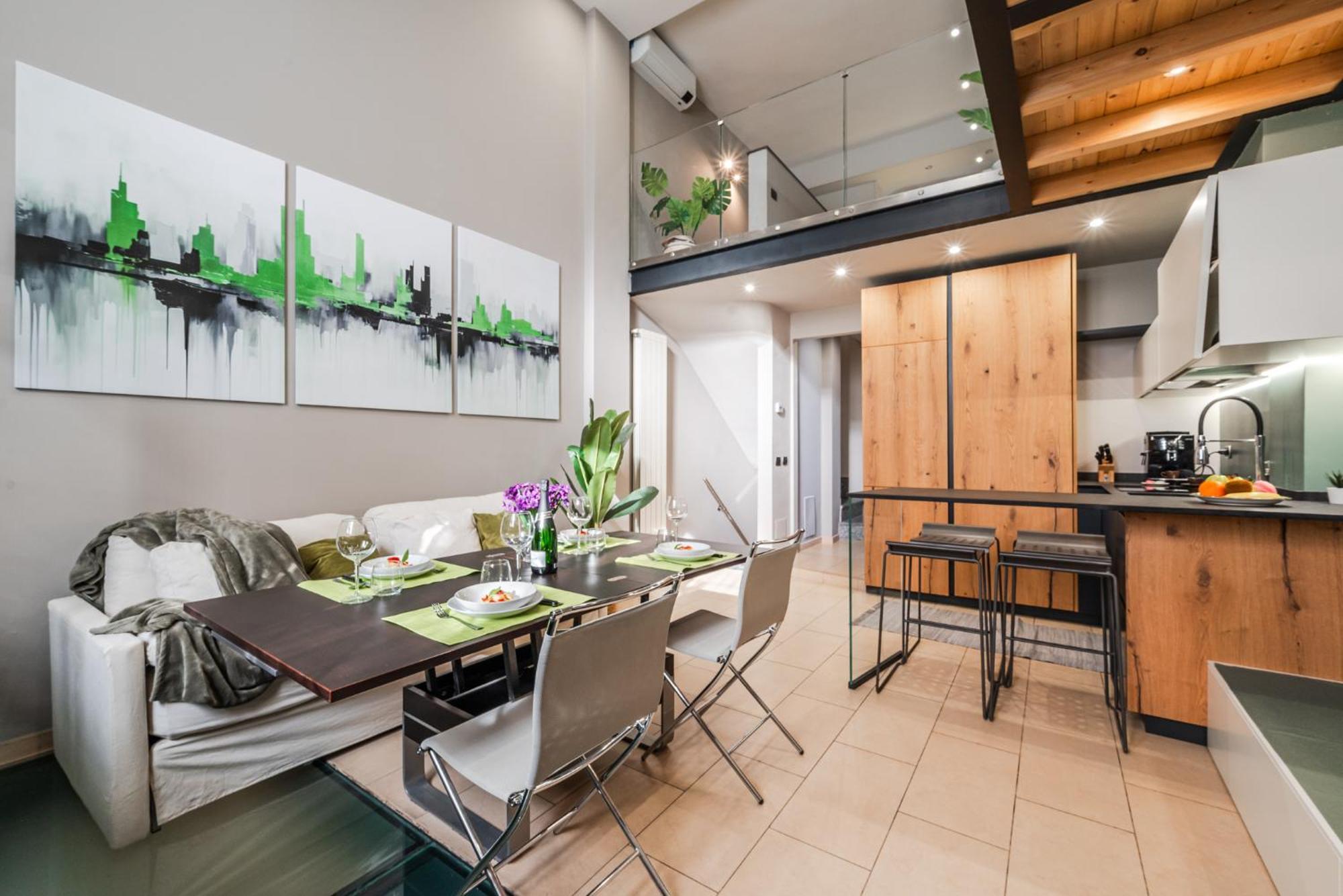 The Skyline Loft - Bosco Verticale Area Milan Luaran gambar